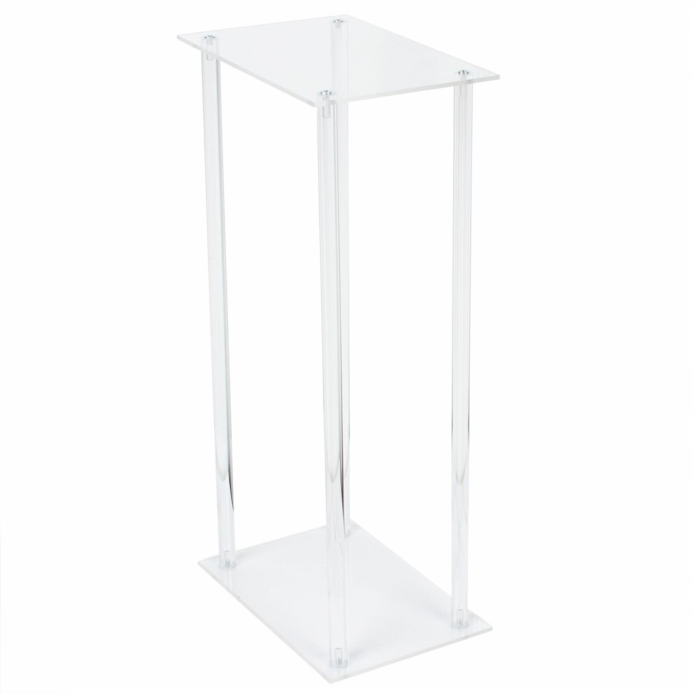 10 Pcs Acrylic Flower Stand Wedding Centerpiece Tall Vase Bouquet Backdrop Vase