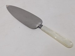Vintage Treasure Masters Pearl Handle Wedding Cake Knife And Server Set