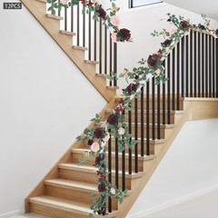 Wedding Chair Decoration Artificial Pew Flower Artificial Wedding Chair Flower