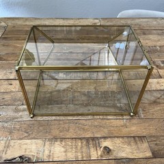 Brass And Glass Display Box