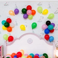 5 Inch Rainbow Balloons, 200Pcs Tiny Balloons Assorted 5inch Mutli Color2