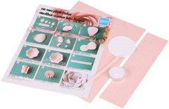 Lucky Monet 3D Paper Flower Backdrop DIY Rose Flower Crafting Wall Decoration.