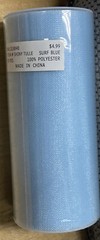 Shiny Tulle Surf Blue 25 Yds 100% Polyester 318840