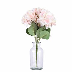Pink 5 Silk Hydrangea Bushes Wedding Flowers Bouquets Party Centerpieces SALE