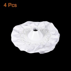 4Pcs, Bouquet Collar Satin DIY Decor Bridal Bouquet Holder for Wedding White