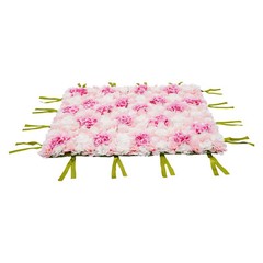 PINK 1*1m Artificial Flower Wall Panel Rose Dahlia Hydrangea Wedding Party Decor