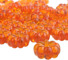 Autumn Acrylic Mini Pumpkin Ornaments and Table Scatter – 100+ Pieces for Hallow