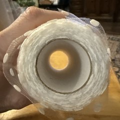 Tulle 6” On Roll At Least 300 Yards 3” Glittery Shiny Sparkles Assorted Colors
