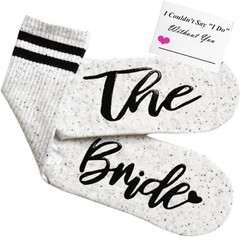 Personalized Slipper Socks for Bride & Bridal Party – Cozy Wedding Essentials