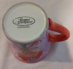 Certified International Tim Coffey Valentine Heart of Roses Mug – 12 oz. – EUC