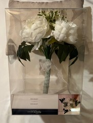 Style Me Pretty Bouquet White Green peonies ￼flowers bridal bridesmaid Wedding