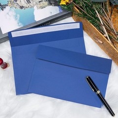 5-3/4 x 8-3/4 Inches A9 Blank Invitation Envelopes 50 Pack – Blue Self Seal E…