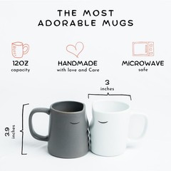 Occasionals Kissing Couple Mug Set, Wedding present for Couples 2025, Engagem…