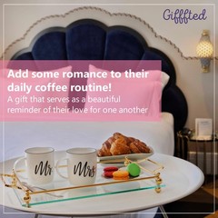 Triple Gifffted Mr and Mrs Coffee Mugs Couples Gifts Ideas for Christmas Wedd…