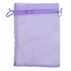 Purple Drawstring Organza Gift Bags Wedding Party Favor Jewelry Pouch 20/50/100