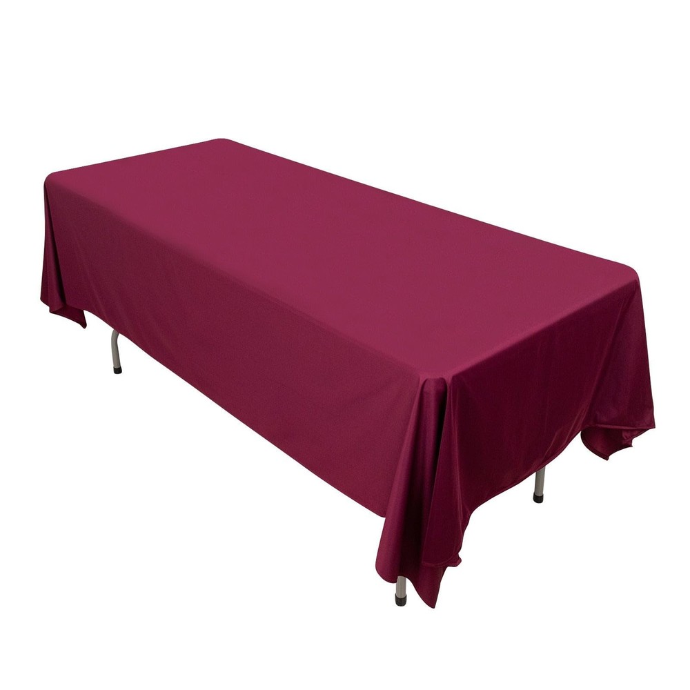 Balsa Circle 60×102 in Burgundy Premium 102″ x 60″ (Rectangular),