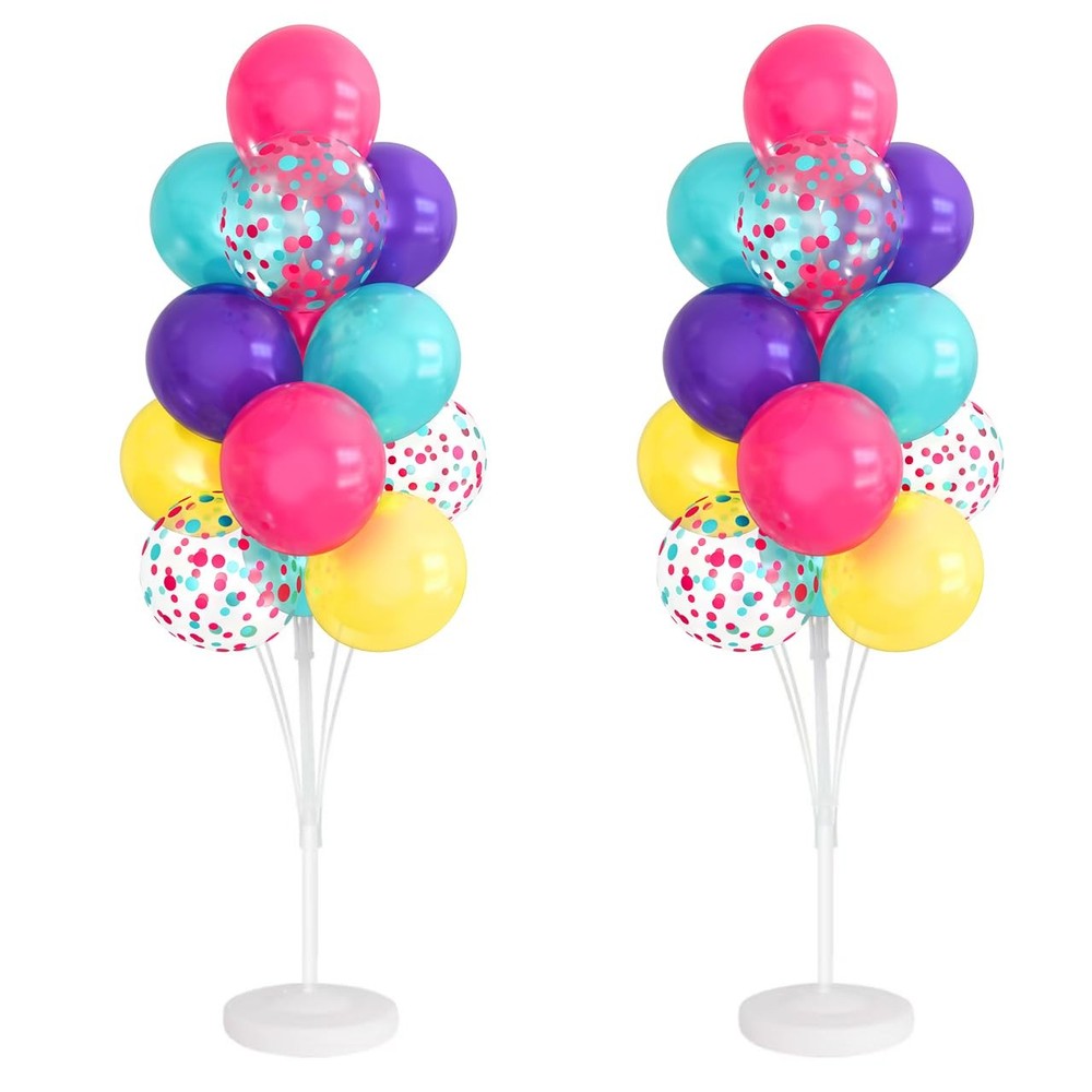 2 Sets 11.57 Inches, 12.9 13 7.8 Balloon Stand
