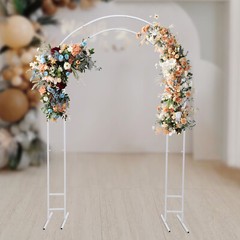 7.2ft Arch Wedding Stand Party Balloon Shelf Outdoor For Backdrop Rack Stand