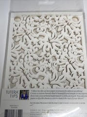 DT David Tutera 15 Pc PAPER PENNANT Lace Scroll Pattern New