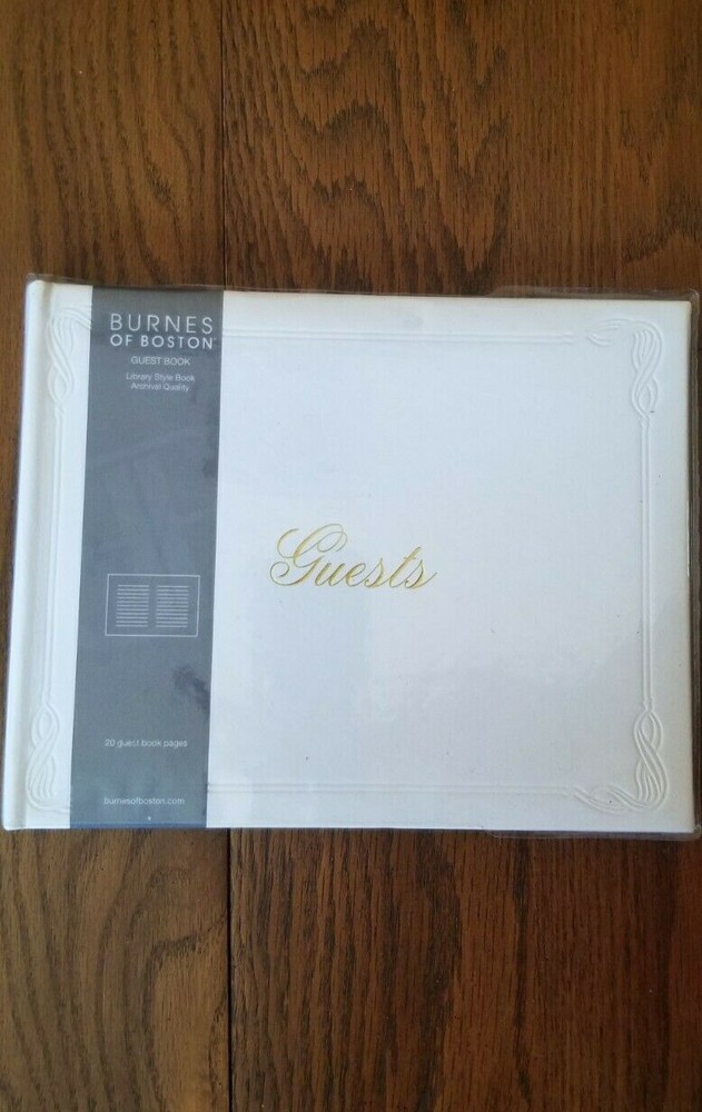 NEW ** Burnes of Boston Special All Occasion Guest Book