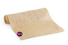 25 NATURAL Burlap Jute Hessian Table Runner Rustic Wedding Event Home Decoration