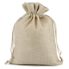 Burlap Gift Bags Wedding Hessian Jute Bags Linen Jewelry Pouches Party Favors