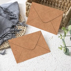 180 Packs Gift Card Mini Envelopes Small Envelope 4 x 2.7 inches, Kraft Brown