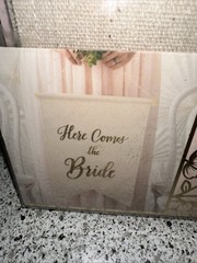 David Tutera «Here Comes the Bride» / «Just Married» Wedding Banner Double Sided
