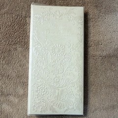 Vintage Hallmark Wedding Photo Album Original Slipcover Floral Embossed