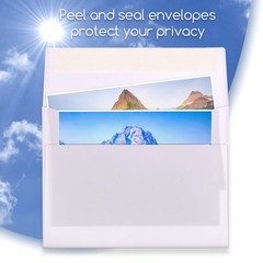Outdoramic A2 Envelopes Self Seal 500 500 Pack (4-3/8 x 5-3/4 in), White