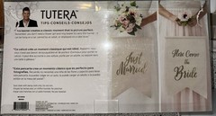 David Tutera «Here Comes the Bride» / «Just Married» Wedding Banner Double Sided