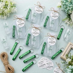 MEPIG 25 Set Baby Shower Favors for 25 Guests, Oh Shot Glasses