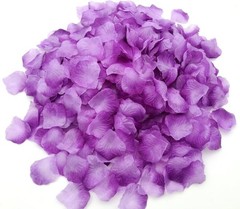 2200 Light Purple Silk Rose Petals – Perfect for Weddings & Celebrations