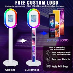 Portable Photo Booth Machine For iPad 10.2″ 10.5″ 10.9″ 11″ 12.9″ Selfie Station
