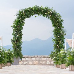 Heavy Metal Pergola Arbor Wedding Party Arch Garden Arbor Climbing Plant Trellis