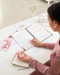 Beautiful Boho Wedding Planner Book and Organizer – Enhance Excitement and Makes