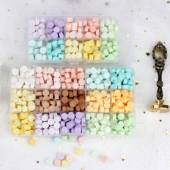 Crafts Multicolor Sealing Wax Beads Envelope Document Invitation Stamp Supplies