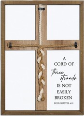 A Cord of Three Strands Wedding Sign 15″X10″ Braid for Wedding Ceremony Ideas…