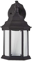 Westinghouse Lighting 6783100 One-Light, Textured Finish on Cast Aluminum Black