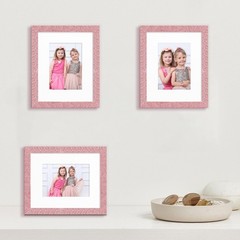 8×10 Glitter Picture Frame Set of 3, Stylish Sparkling Photo Frames with 5×7/…