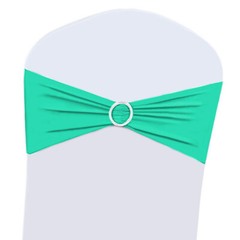 10/25/50/100 Spandex Stretch Chair Cover Sashes Party Bows Wedding Decoration
