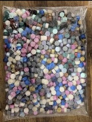 3000pc SEALING WAX BEADS FOR SEAL STAMP ENVELOPE WEDDING INVITE Mixed Color🩳🩲｝