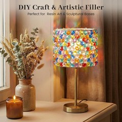 Vibrant 150PCS Acrylic Fake Gems – Perfect Table Scatter & Pirate Party Decor