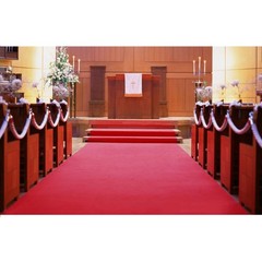 Red Wedding Aisle Runner Floor Carpet 3.3×16.4ft/39.4ft for Ceremony Banquet
