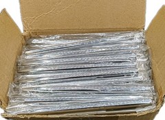 100 Small Silver Pens, Twist Open, Party Wedding Favor, 5″ Long, 1/4″ Diameter