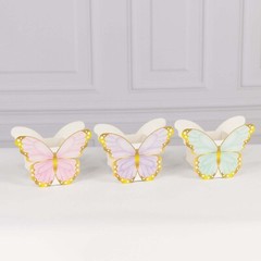 12 ASSORTED Paper Butterfly Party Favor BOXES Events Home Decorations Supplies