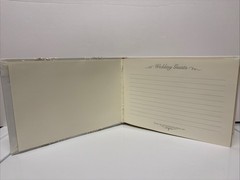 His & Hers Wedding Set/Guest Book & Pen *Missing 5 Pages* Dried Out Pen*