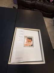 Hallmark Wedding Memory Book with Beaded Photo Frame Cover