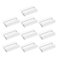 10 Pcs Table Sign Holder Clear Acrylic Name Card Holders for Tables