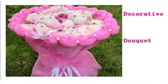 Festival/Wedding Draping Decoration Glass Yarn 59» Wide Golden or White 32Yards